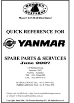 Yanmar YSB Illustrated Parts Breakdown